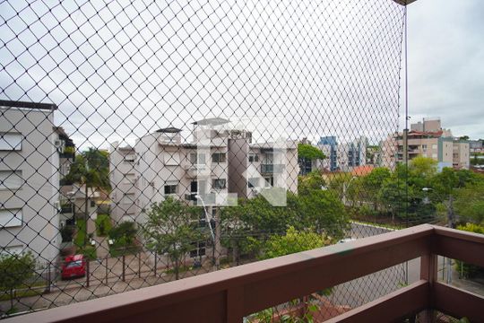 Varanda - Vista de apartamento à venda com 3 quartos, 100m² em Vila Rosa, Novo Hamburgo