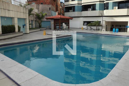 Área comum - Piscina de apartamento para alugar com 1 quarto, 55m² em Barra, Salvador