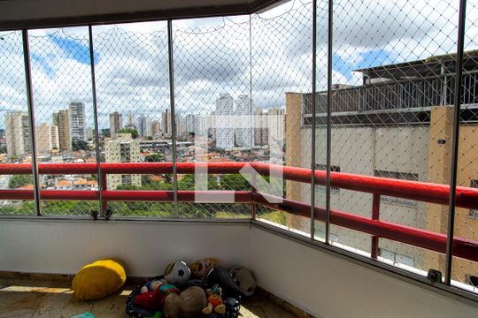 Varanda da Sala 1 de apartamento para alugar com 2 quartos, 201m² em Vila Monte Alegre, São Paulo