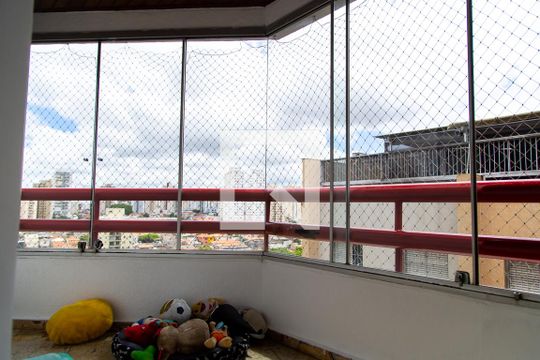 Varanda da Sala 1 de apartamento para alugar com 2 quartos, 201m² em Vila Monte Alegre, São Paulo