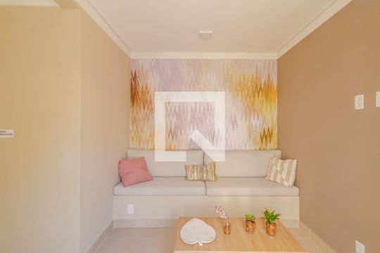Home Office  de apartamento à venda com 2 quartos, 34m² em Parque Fongaro, São Paulo