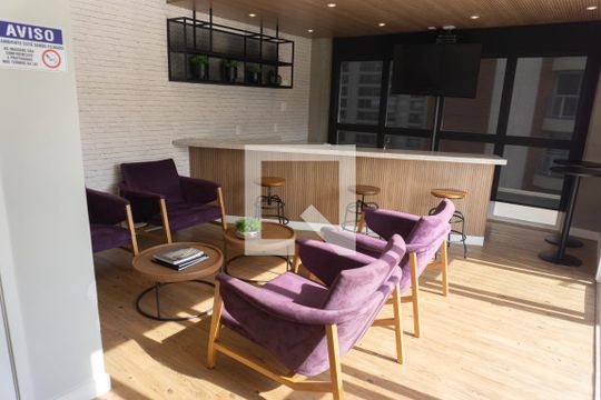 Área comum de apartamento para alugar com 1 quarto, 33m² em Bela Vista, São Paulo