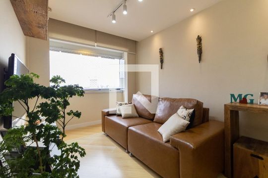 Sala de apartamento à venda com 2 quartos, 48m² em Vila Santa Teresa (zona Sul), São Paulo