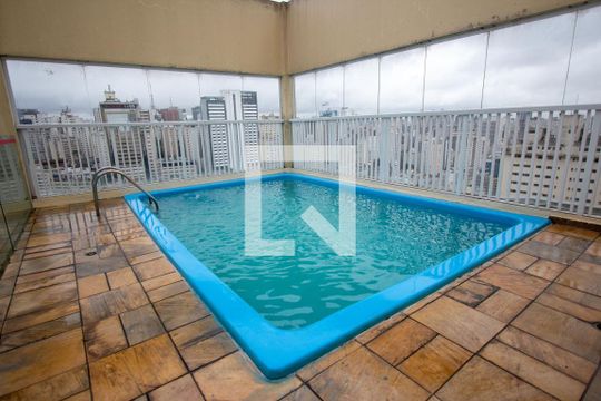 Piscina de kitnet/studio à venda com 1 quarto, 40m² em Morro dos Ingleses, São Paulo