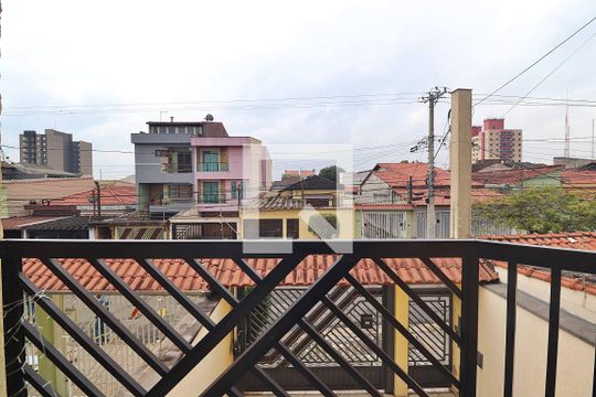 Varanda da Suíte 2 de casa à venda com 4 quartos, 225m² em Vila Curuca, Santo André