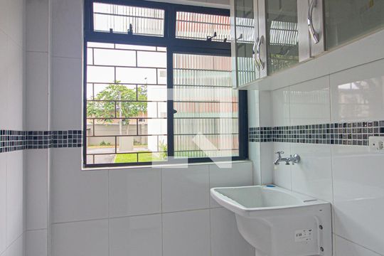 Área de Serviço de apartamento para alugar com 2 quartos, 40m² em Boa Vista, Curitiba