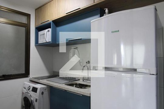 Cozinha de apartamento à venda com 1 quarto, 40m² em Freguesia (jacarepaguá), Rio de Janeiro
