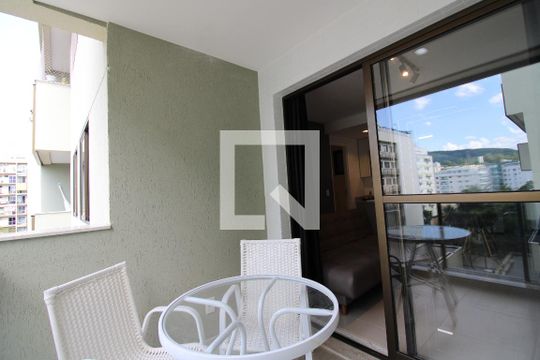 Varanda de apartamento à venda com 1 quarto, 40m² em Freguesia (jacarepaguá), Rio de Janeiro