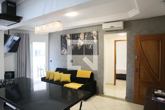 Apartamento para alugar com 1 quarto, 60m² em Canto do Forte, Praia Grande