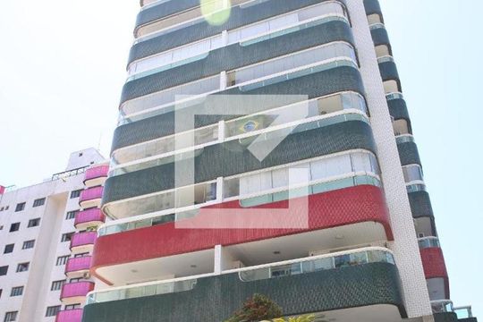 Fachada de apartamento para alugar com 1 quarto, 60m² em Canto do Forte, Praia Grande