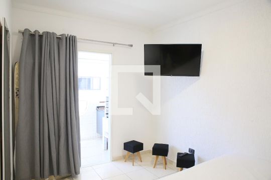 Quarto de apartamento para alugar com 1 quarto, 60m² em Canto do Forte, Praia Grande