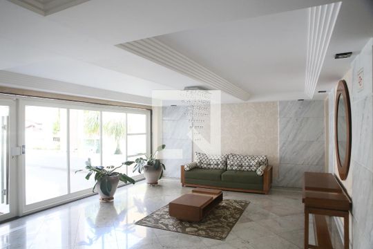 Hal de entrada de apartamento para alugar com 1 quarto, 60m² em Canto do Forte, Praia Grande