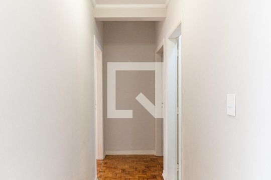 Corredor de apartamento para alugar com 2 quartos, 98m² em Santa Cecília, São Paulo