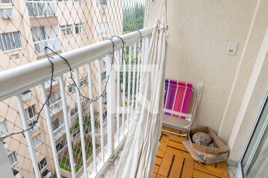 Varanda da Sala de apartamento à venda com 2 quartos, 56m² em Maceio, Niterói