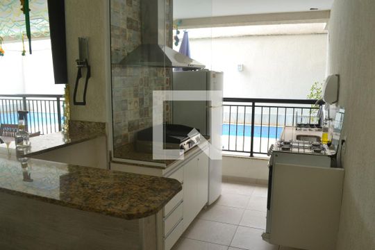 Área comum - Piscina de apartamento para alugar com 3 quartos, 85m² em Vital Brasil, Niterói