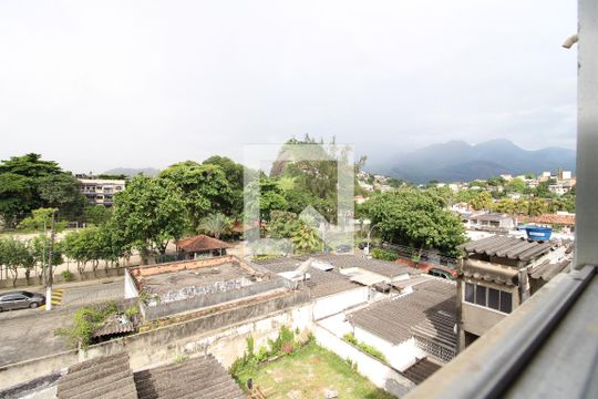 Vista da Área de Serviço de apartamento à venda com 2 quartos, 50m² em Pechincha, Rio de Janeiro