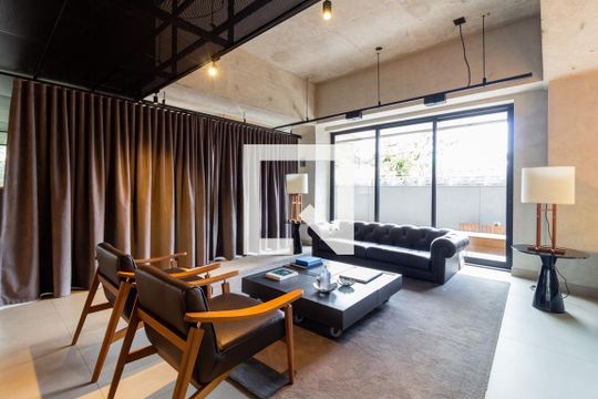Área comum de apartamento para alugar com 1 quarto, 25m² em Vila Olímpia, São Paulo