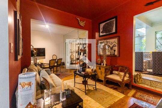 Sala de casa à venda com 5 quartos, 440m² em Jardim Paulista, São Paulo