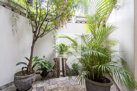 Varanda da Sala de casa à venda com 5 quartos, 440m² em Jardim Paulista, São Paulo