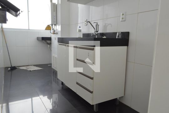 Cozinha  de apartamento à venda com 2 quartos, 48m² em Pechincha, Rio de Janeiro