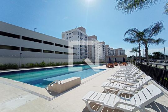 Área comum - Piscina de apartamento à venda com 2 quartos, 60m² em Anil, Rio de Janeiro