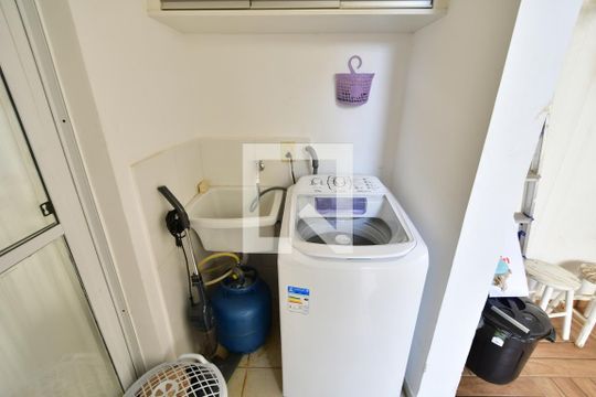 Área de Serviço de casa de condomínio para alugar com 2 quartos, 81m² em Chácara Primavera, Campinas