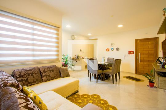 Sala de apartamento para alugar com 3 quartos, 150m² em Vila Floresta, Santo André