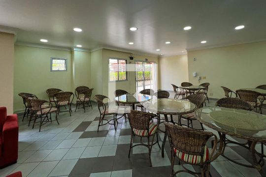 Área comum de apartamento para alugar com 3 quartos, 89m² em Indianópolis, São Paulo