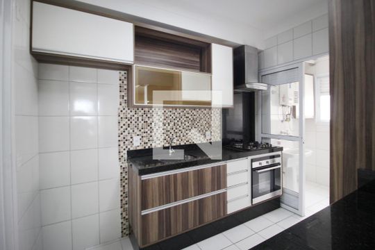 Cozinha de apartamento para alugar com 2 quartos, 78m² em Parque Morumbi, Votorantim