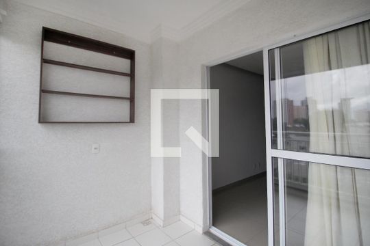 Varanda da Sala de apartamento para alugar com 2 quartos, 78m² em Parque Morumbi, Votorantim