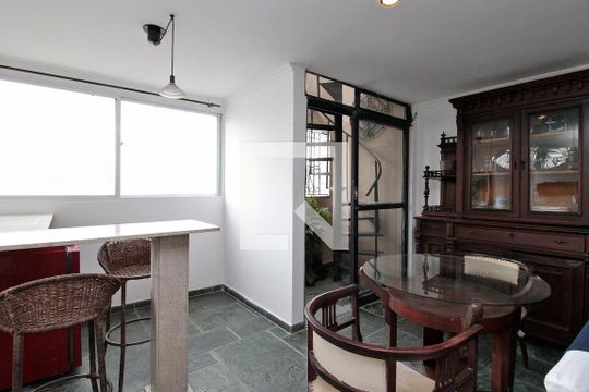 Sala de apartamento para alugar com 1 quarto, 120m² em Vila Buarque, São Paulo