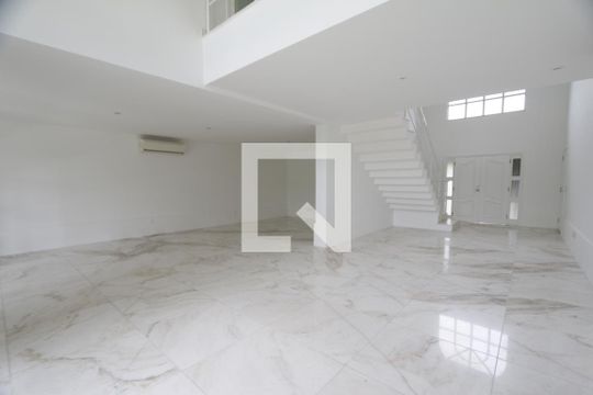 sala de casa de condomínio à venda com 4 quartos, 470m² em Barra da Tijuca, Rio de Janeiro
