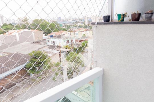 Varanda do Quarto de apartamento à venda com 2 quartos, 130m² em Vila Príncipe de Gales, Santo André
