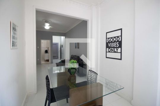 Sala de apartamento à venda com 2 quartos, 88m² em Botafogo, Rio de Janeiro