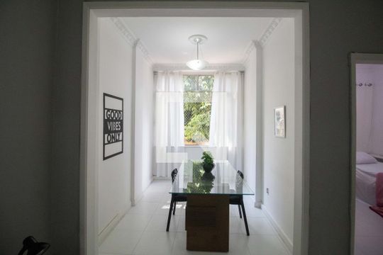 Sala de apartamento à venda com 2 quartos, 88m² em Botafogo, Rio de Janeiro