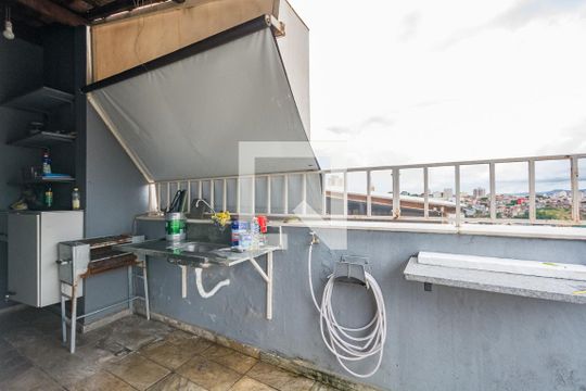 Área de Serviço de apartamento à venda com 3 quartos, 140m² em Padre Eustáquio, Belo Horizonte