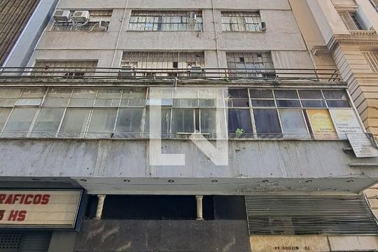 Fachada de apartamento à venda com 1 quarto, 27m² em Centro, Rio de Janeiro