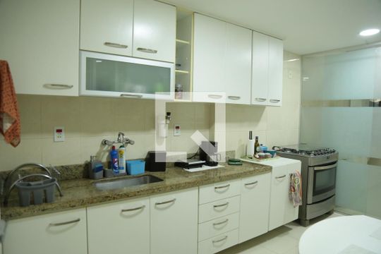 Cozinha de apartamento à venda com 3 quartos, 146m² em Freguesia (jacarepaguá), Rio de Janeiro