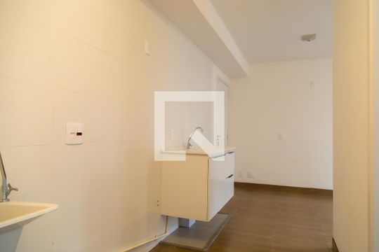Cozinha e Área de Serviço de apartamento para alugar com 2 quartos, 37m² em Jardim Oriental, São Paulo