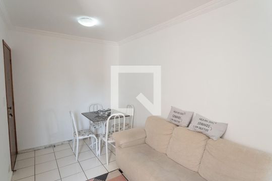 Sala de apartamento para alugar com 2 quartos, 48m² em Centro, Americana