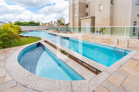 Área comum - Piscina de apartamento à venda com 2 quartos, 75m² em Vila Helena, Santo André