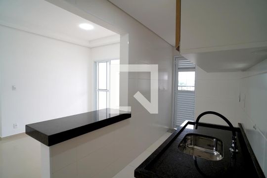 Cozinha de apartamento para alugar com 2 quartos, 70m² em Parque Campolim, Sorocaba