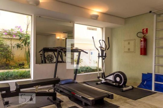 Área comum - Academia de apartamento à venda com 1 quarto, 55m² em Moema, São Paulo