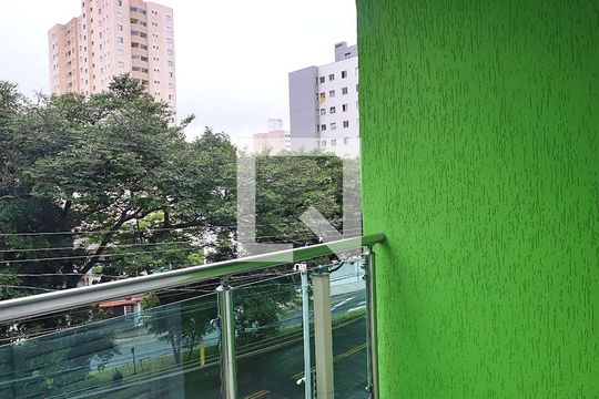 Varanda da Suíte 1 de casa para alugar com 3 quartos, 250m² em Vila Guiomar, Santo André