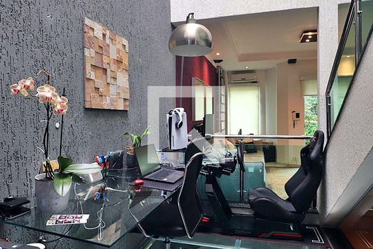 Escritório de casa para alugar com 3 quartos, 210m² em Vila Guiomar, Santo André