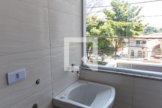 Cozinha e Área de Serviço de apartamento para alugar com 1 quarto, 25m² em Jaçanã, São Paulo