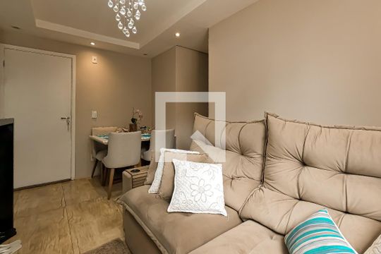 Sala de apartamento à venda com 2 quartos, 48m² em Vila Bremen, Guarulhos