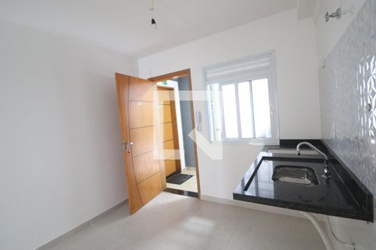 Cozinha  de apartamento à venda com 1 quarto, 26m² em Água Fria, São Paulo
