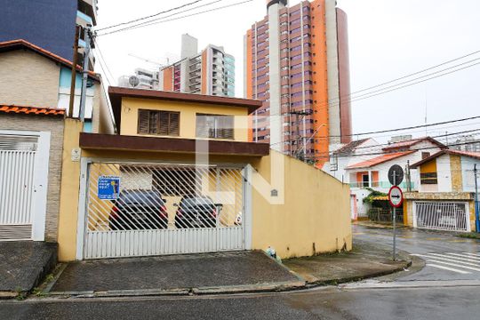 Fachada de casa à venda com 4 quartos, 206m² em Vila Alpina, Santo André