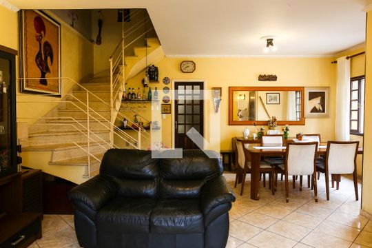 Sala de casa à venda com 4 quartos, 206m² em Vila Alpina, Santo André